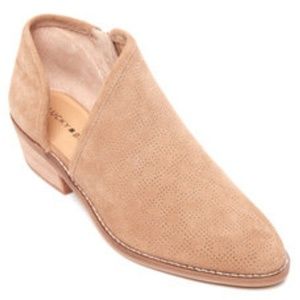 Lucky Brand • Suede Cutout Booties
